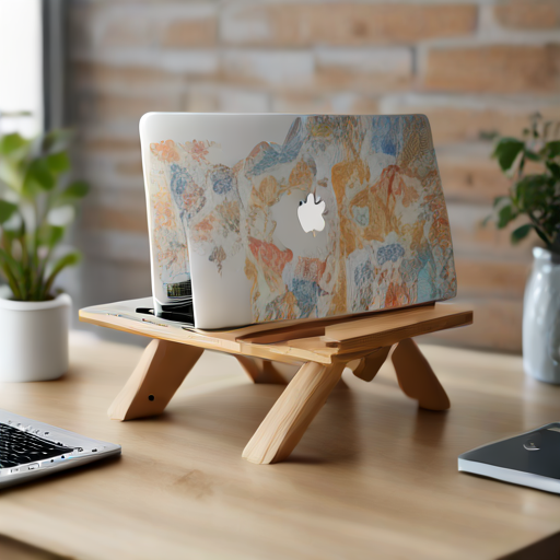 Afbeelding van Personaliseer jouw opvouwbare laptopstandaard met creativiteit