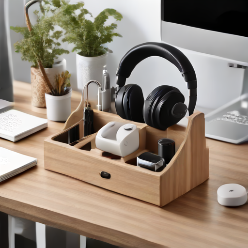 Afbeelding van Draadloze hoofdtelefoons en koptelefoon-organizers: kan het?