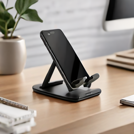 Afbeelding van Opvouwbare Telefoonhouders: Een Innovatieve Oplossing