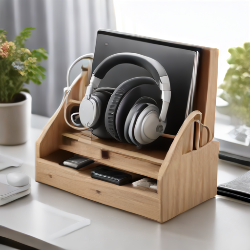 Afbeelding van Combineer koptelefoon-organizers met accessoires