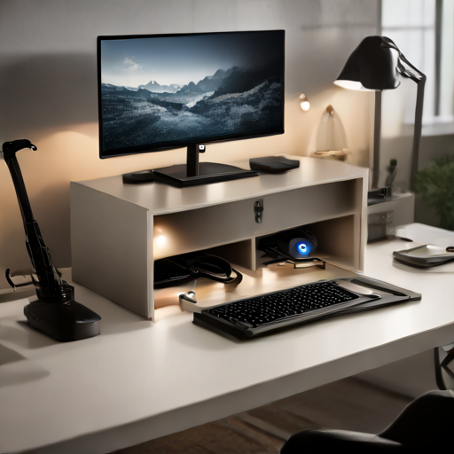 Afbeelding van Kabel opbergdozen: Ruimte besparen en organiseren