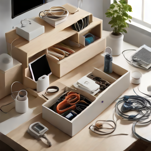 Afbeelding van Organiseer je Type-C Oplaadkabels als een Pro