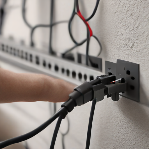 Afbeelding van Eenvoudig Kabelmanagementclips Verwijderen Zonder Schade