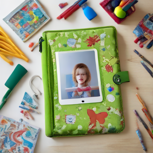 Afbeelding van Maak zelf kindertablet hoesjes met een naaimachine