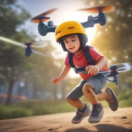 Afbeelding van Leer jouw kind veilig vliegen met speelgoed drones