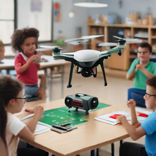 Afbeelding van Speelgoed drones in de klas: Leer met plezier en innovatie
