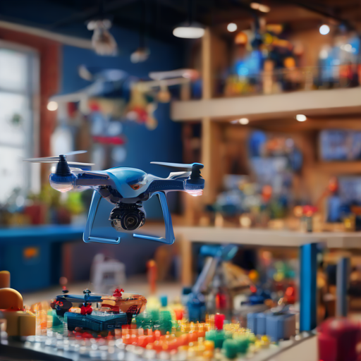 Afbeelding van Speelgoed Drones Combineren met Andere Speelgoedopties