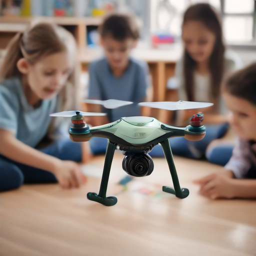 Afbeelding van Speelgoed Drones en Hun Impact op Educatie