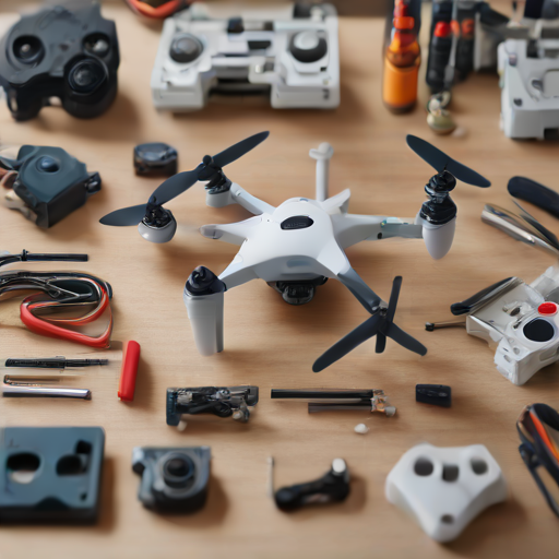 Afbeelding van Mini drones thuis maken met bouwkits: Een gids