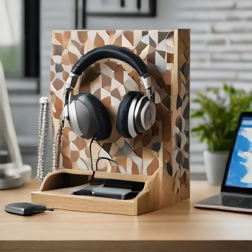 Afbeelding van Personaliseer je Koptelefoon-Organizer in Stijl