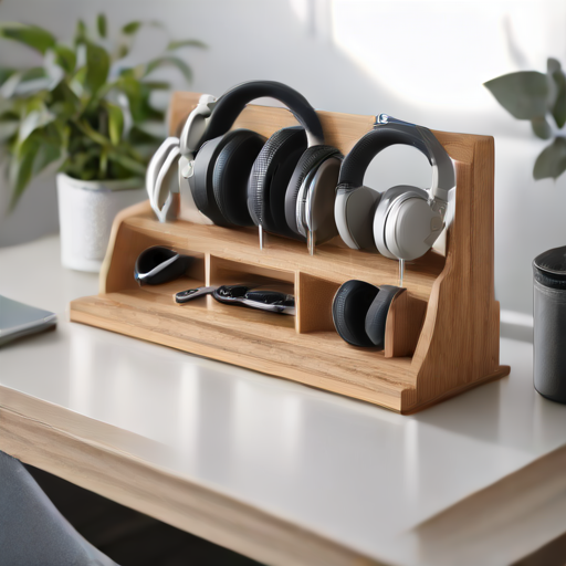 Afbeelding van Optimaliseer je ruimte met koptelefoon-organizers