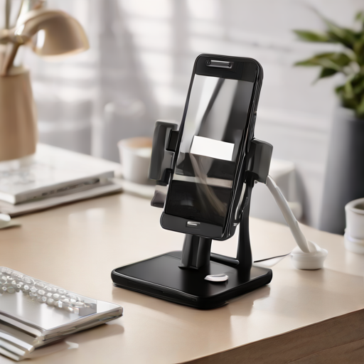 Afbeelding van Optimaliseer je videobellen met een opvouwbare telefoonhouder