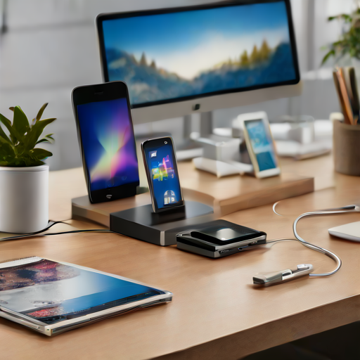 Afbeelding van Gebruik 3-in-1 opladers eenvoudig en efficiënt