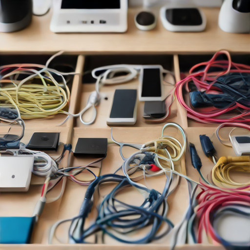 Afbeelding van Voorkom knopen in je telefoonkoorden met deze tips