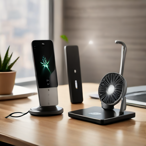 Afbeelding van Bespaar Batterij met Smartphone Koelventilatoren