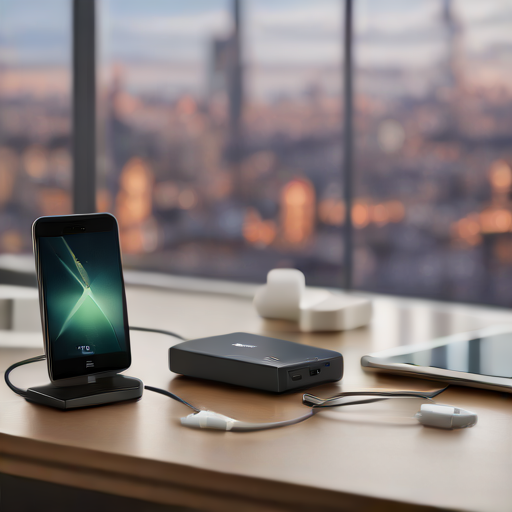 Afbeelding van Combineer opvouwbare USB-opladers met accessoires