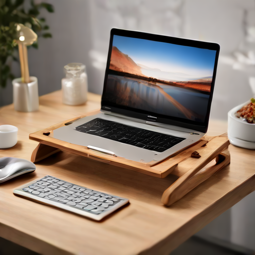 Afbeelding van Maak je eigen opvouwbare laptopstandaard thuis