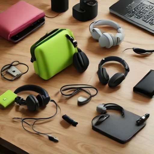 Afbeelding van Combineer koptelefoon beschermhoesjes met accessoires