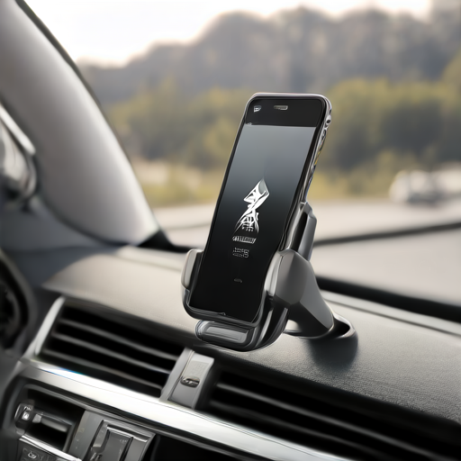 Afbeelding van Eenvoudige installatie van magnetische telefooncliphouders