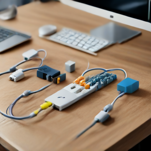 Afbeelding van USB-kabelopbergclips: De oplossing voor kabelchaos