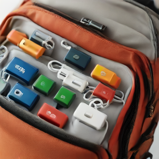 Afbeelding van De ultieme gids voor USB-kabelopbergclips tijdens reizen