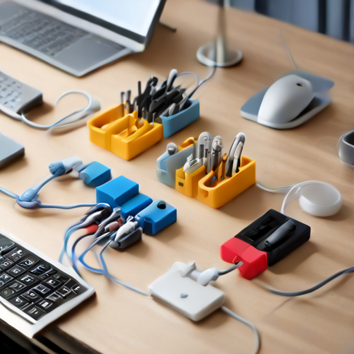 Afbeelding van Bespaar geld met goedkope USB-kabelopbergclips