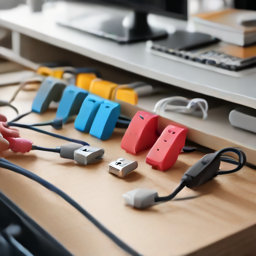 Afbeelding van Installeer USB-kabelopbergclips: Tijd en Tips