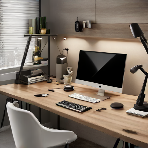 Afbeelding van Gebruik USB-kabelopbergclips voor een georganiseerde thuiswerkplek