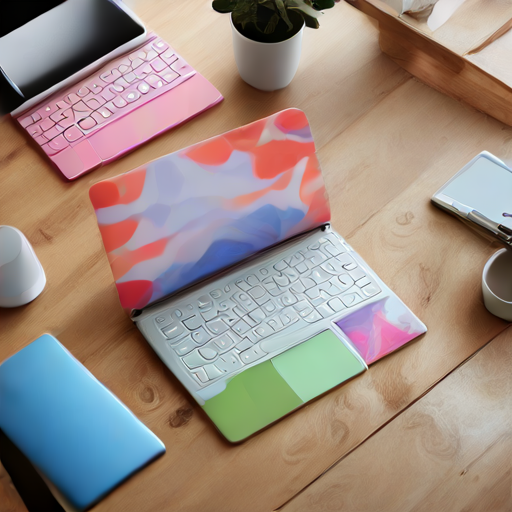 Afbeelding van Stijlvolle siliconen laptopcovers voor elke professional