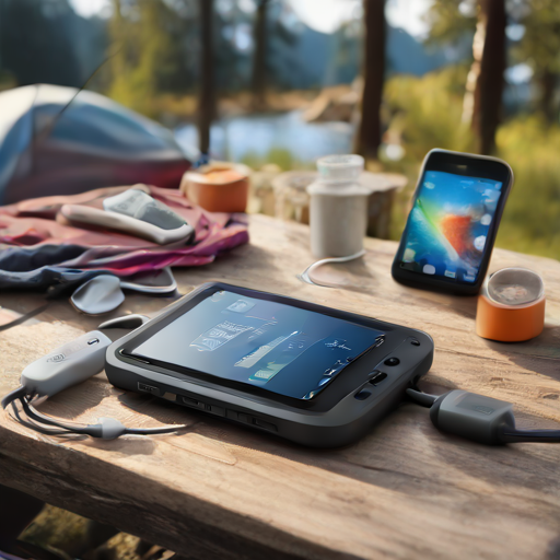 Afbeelding van Effectief gebruik van een 3-in-1 oplader op de camping