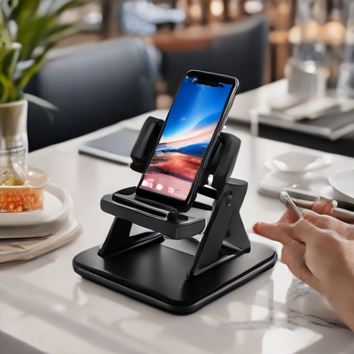 Afbeelding van Voordelen van een opvouwbare telefoonhouder bij reizen