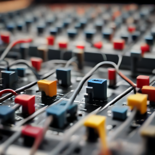 Afbeelding van Kabelmanagementclips: Onmisbaar voor Audiovisuele Productie