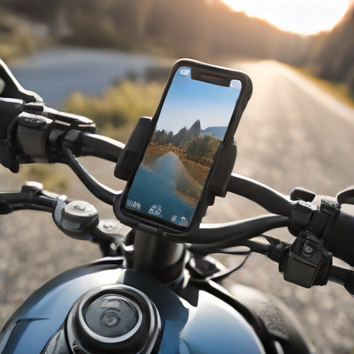Afbeelding van Waterbestendige smartphonehouder op je motor installeren