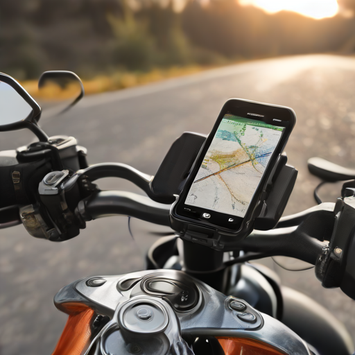 Afbeelding van Installeer eenvoudig een waterbestendige smartphonehouder op je motor