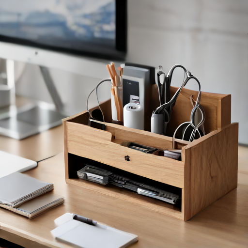 Afbeelding van Kabel opbergdozen: De sleutel tot organisatie en efficiëntie