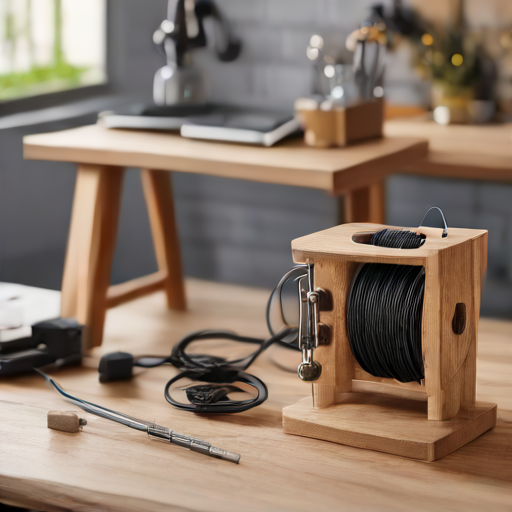 Afbeelding van DIY Mini-Kabelhaspels Maken voor Thuisprojecten