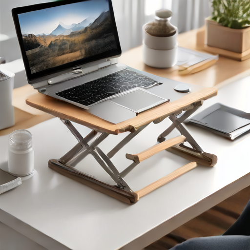 Afbeelding van Ontdek de Voordelen van Opvouwbare Laptopstandaards