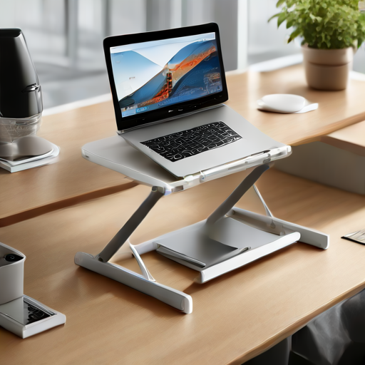 Afbeelding van Opvouwbare laptopstandaards: de ideale werkoplossing