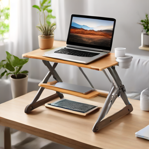Afbeelding van Optimaliseer je werkplek met opvouwbare laptopstandaards