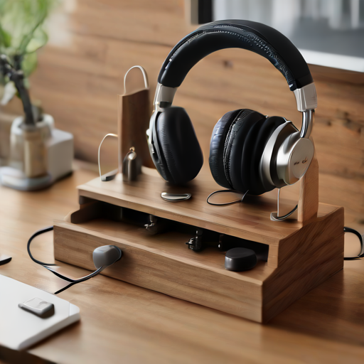Afbeelding van Koptelefoon-organizer: De ultieme oplossing voor chaos