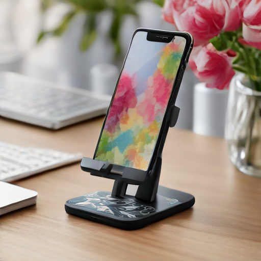 Afbeelding van Ontwerp je eigen opvouwbare telefoonhouder eenvoudig zelf