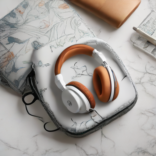 Afbeelding van Koptelefoon beschermhoesjes voor zorgeloos reizen