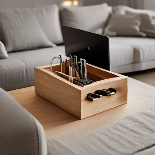 Afbeelding van Beste opties voor kabel opbergdozen in de woonkamer