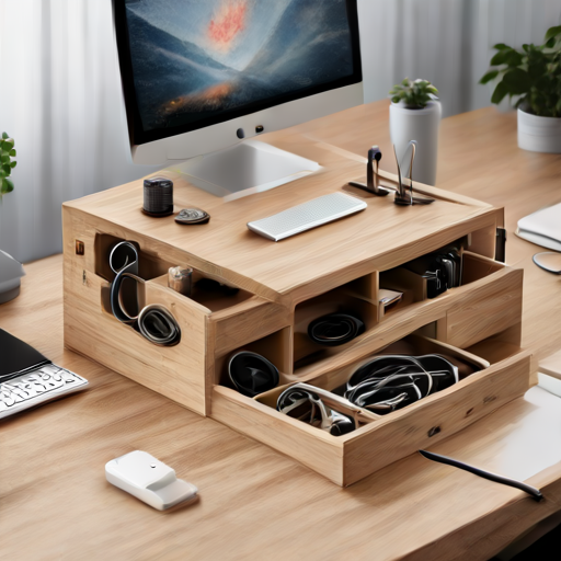 Afbeelding van Kabel opbergdozen voor verschillende kabeltypes gebruiken