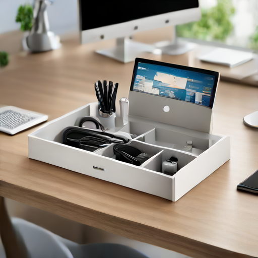 Afbeelding van Optimaliseer je kantoor met betere kabel opbergdozen