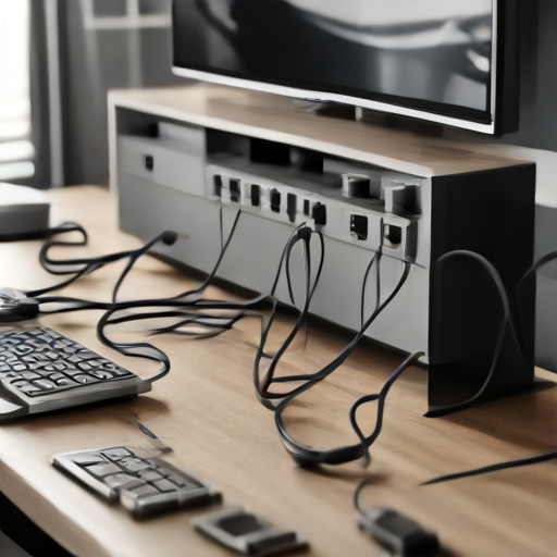 Afbeelding van Top kabelmanagementclips voor audiovisuele apparatuur