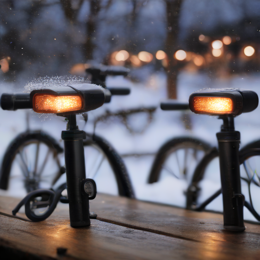 Afbeelding van Onderhoud van USB-fietslampjes in de winter