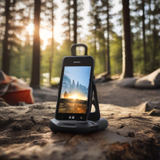 Afbeelding van Waterbestendige smartphonehouders: De must-have voor campers