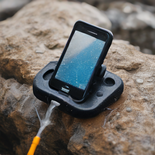 Afbeelding van Waterbestendige smartphonehouders: Bescherming in de regen