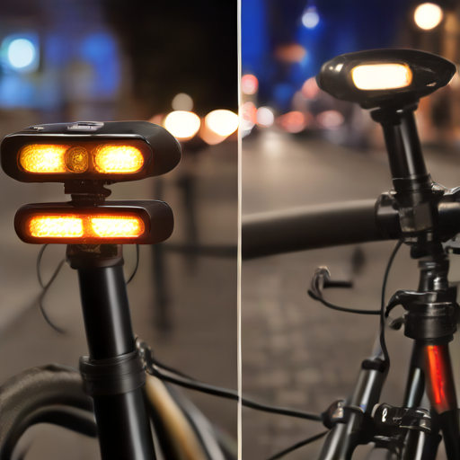 Afbeelding van Gebruik van LED fietslampjes: Veiligheid voorop
